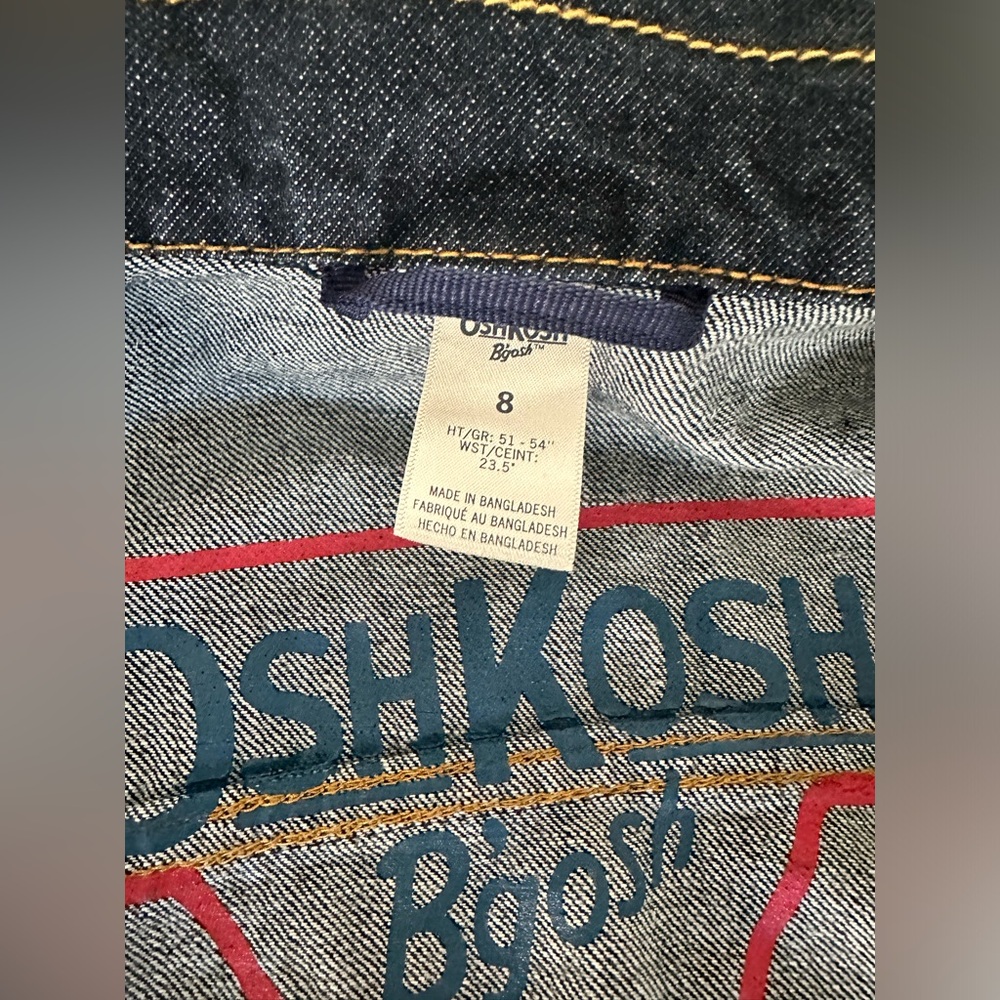 Osh Kosh Boys size 8 Denim jacket - Picture 5 of 6